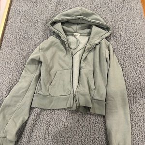 Brandy Melville zip up hoodie